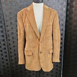 Lauren Ralph Lauren Men's Tan Corduroy Blazer Size 40R